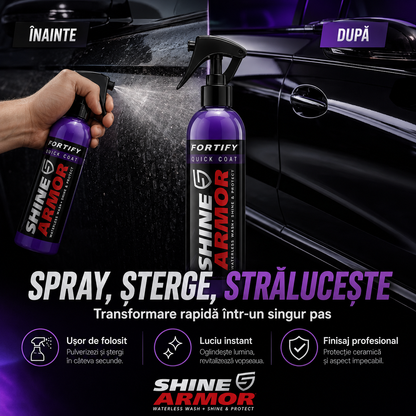 Ceară Auto Lichidă Shine Armor 3 în 1